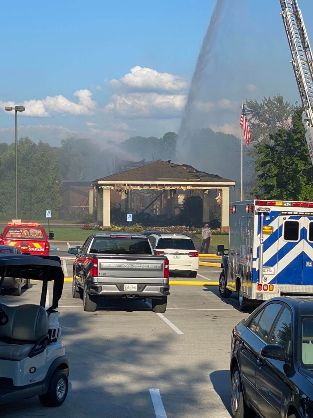 Tellico Village Golf Club fire aftermath